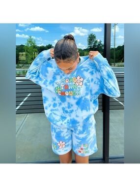 Elevated Faith More Than Enough Oversized Unisex Crewneck Sweatshirt